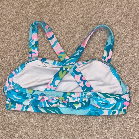 Lilly Pulitzer Bikini - Aqua La Vista Print - Size 2T - Picture 6 of 7